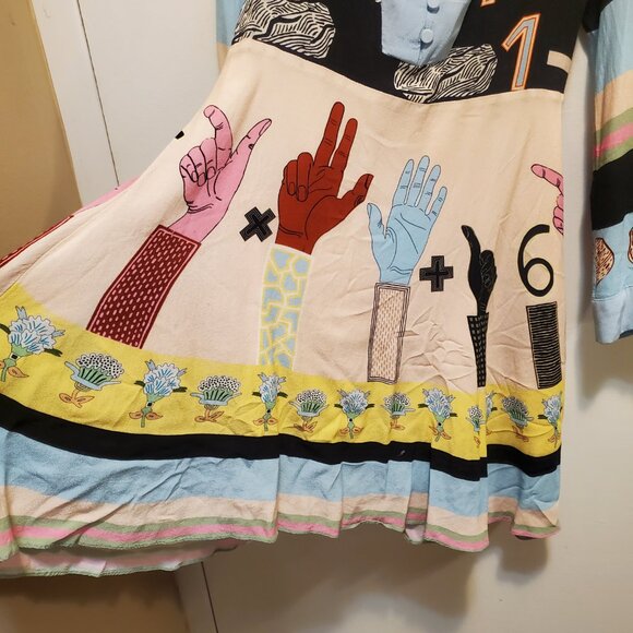 Chiffon Mini Dress - Picture 4 of 4